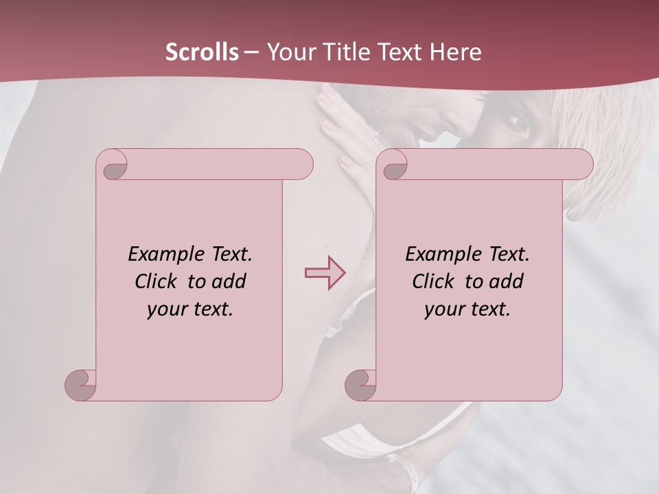 Outdoors Male Romantic PowerPoint Template