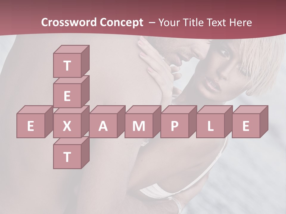 Outdoors Male Romantic PowerPoint Template