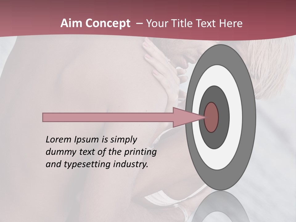 Outdoors Male Romantic PowerPoint Template