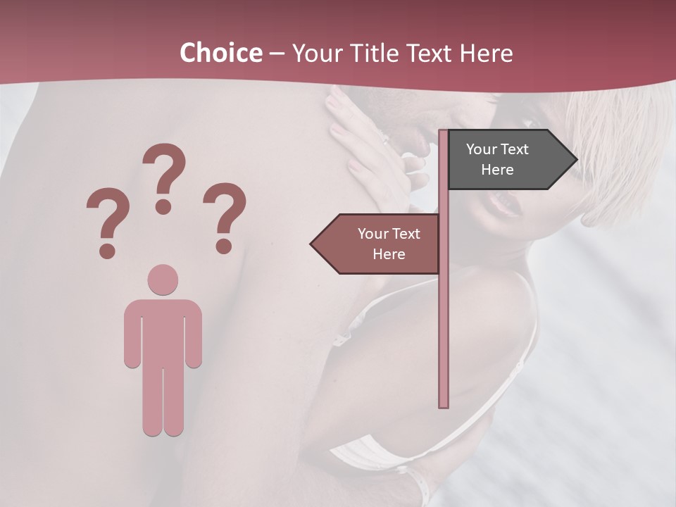 Outdoors Male Romantic PowerPoint Template