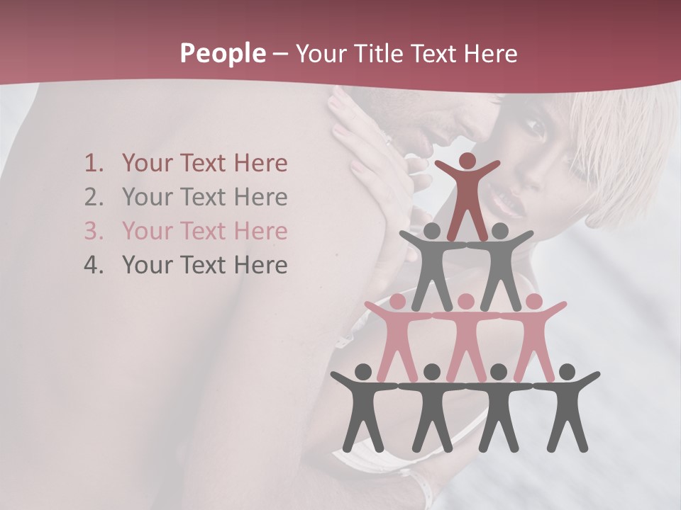 Outdoors Male Romantic PowerPoint Template