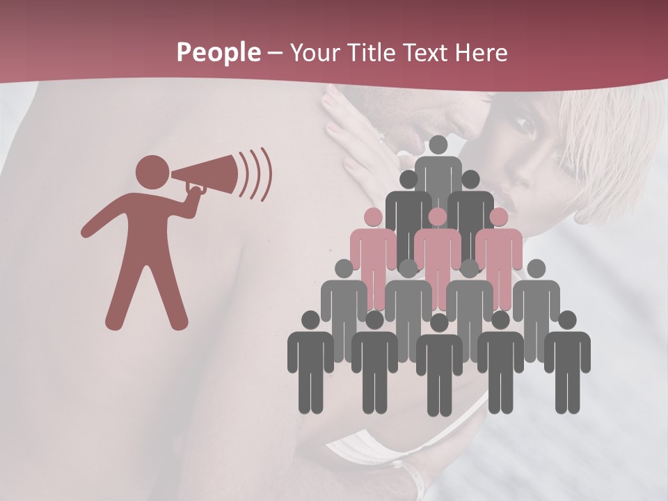 Outdoors Male Romantic PowerPoint Template