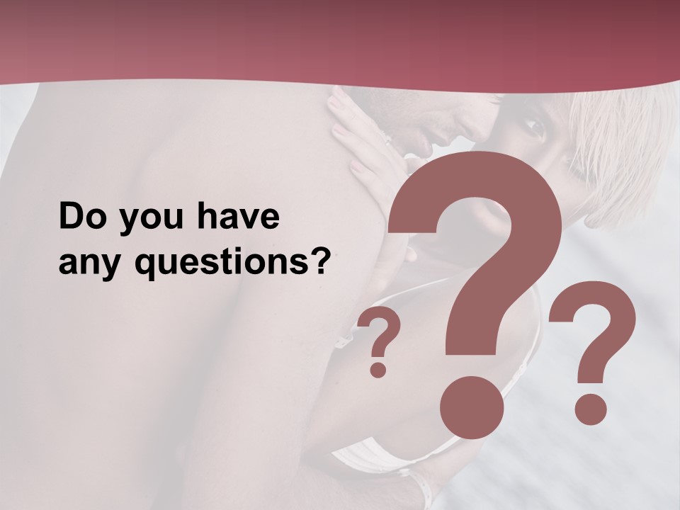 Outdoors Male Romantic PowerPoint Template