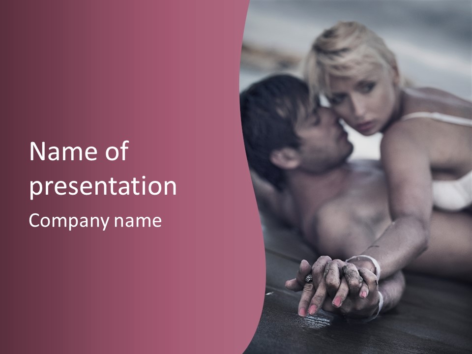 Cheerful Smile Intimacy PowerPoint Template