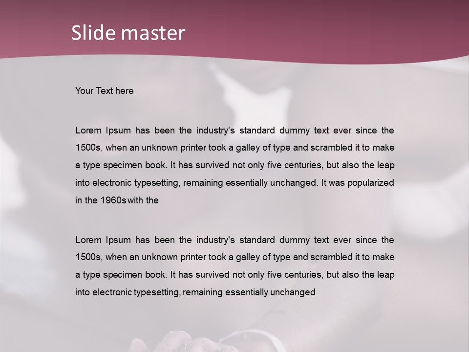 Cheerful Smile Intimacy PowerPoint Template