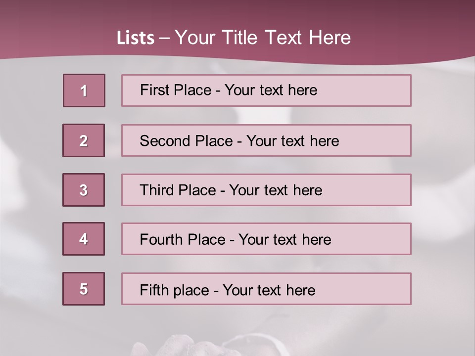 Cheerful Smile Intimacy PowerPoint Template
