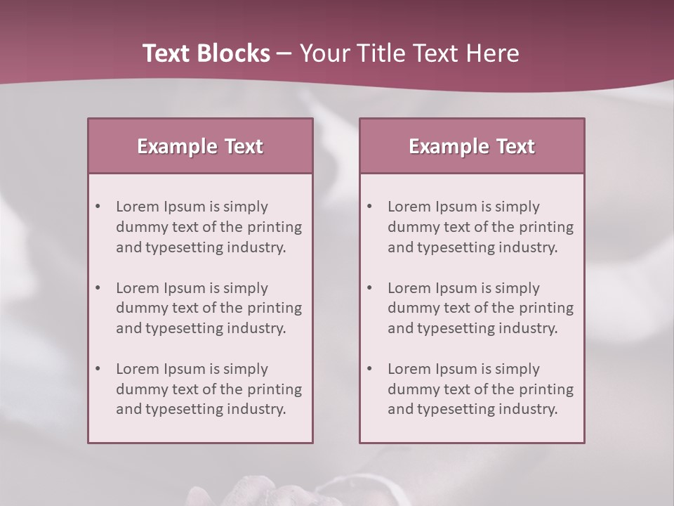 Cheerful Smile Intimacy PowerPoint Template