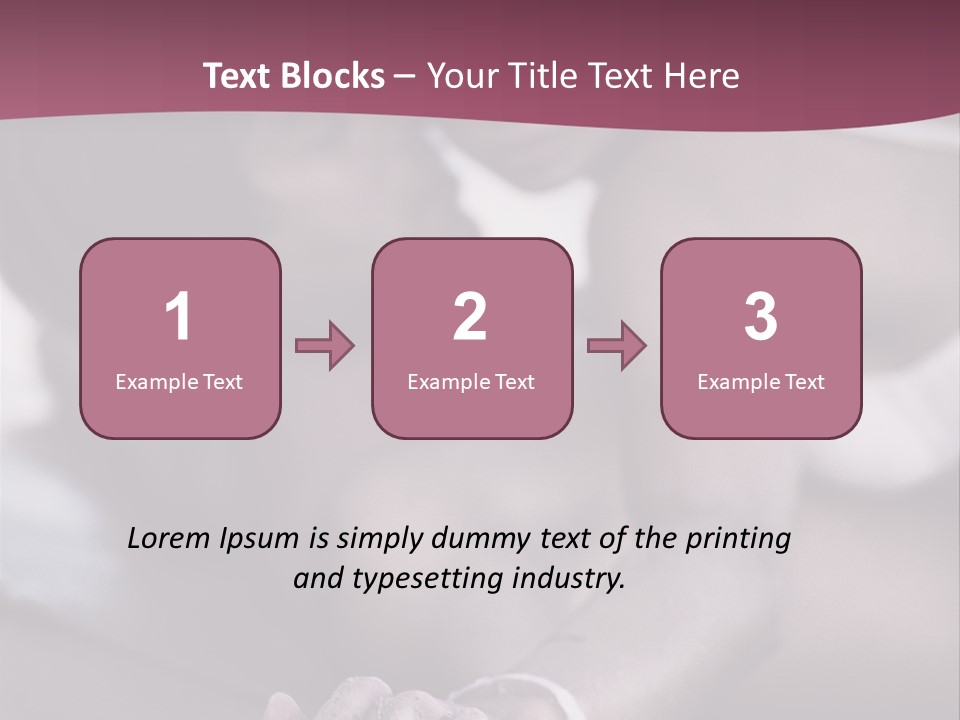 Cheerful Smile Intimacy PowerPoint Template