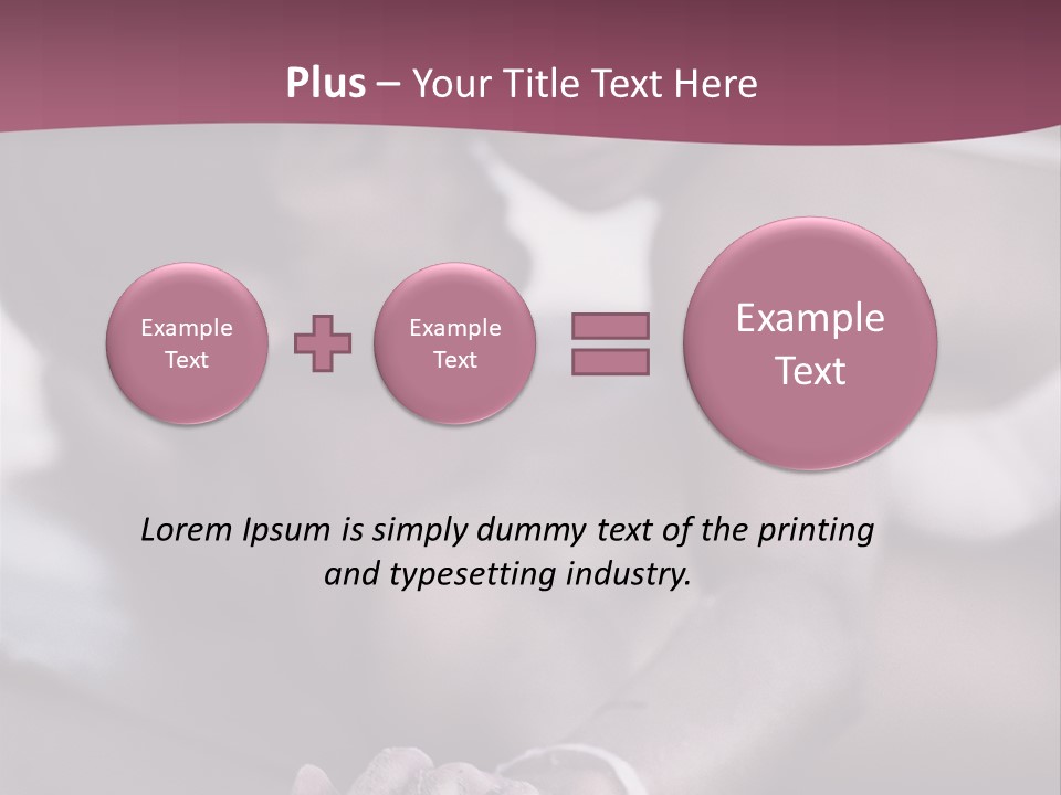 Cheerful Smile Intimacy PowerPoint Template