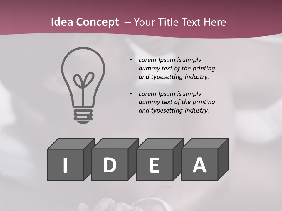 Cheerful Smile Intimacy PowerPoint Template