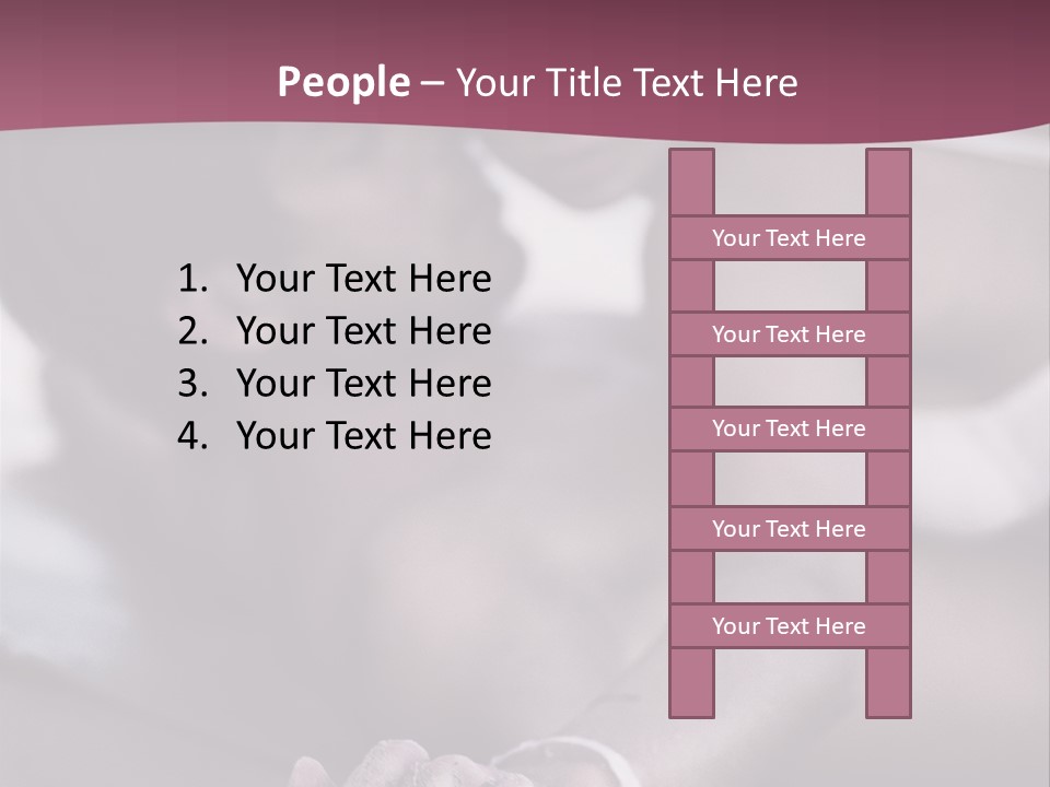 Cheerful Smile Intimacy PowerPoint Template