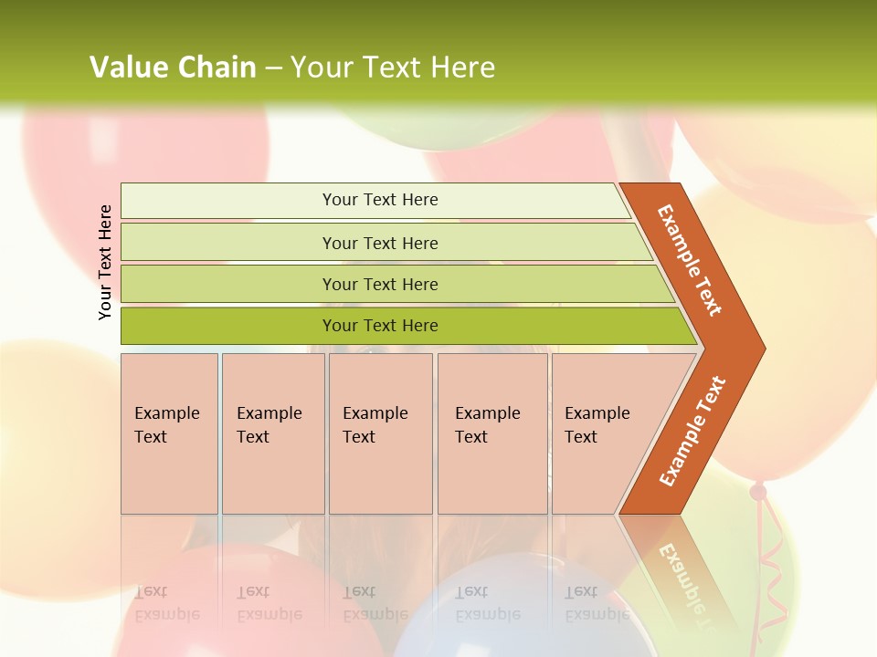 Caucasian Surprise Blue PowerPoint Template