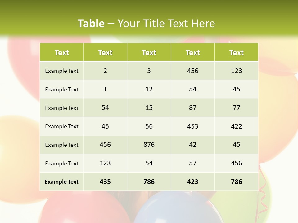 Caucasian Surprise Blue PowerPoint Template