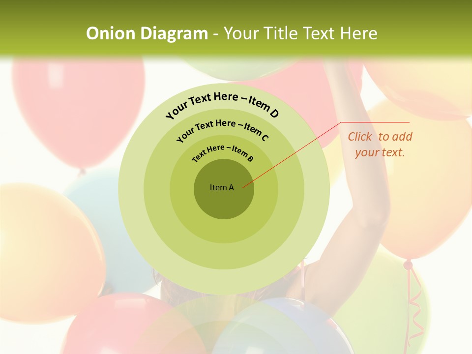 Caucasian Surprise Blue PowerPoint Template