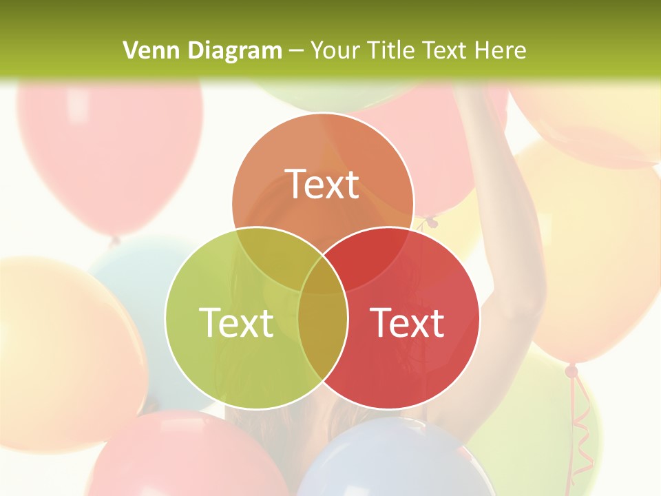 Caucasian Surprise Blue PowerPoint Template