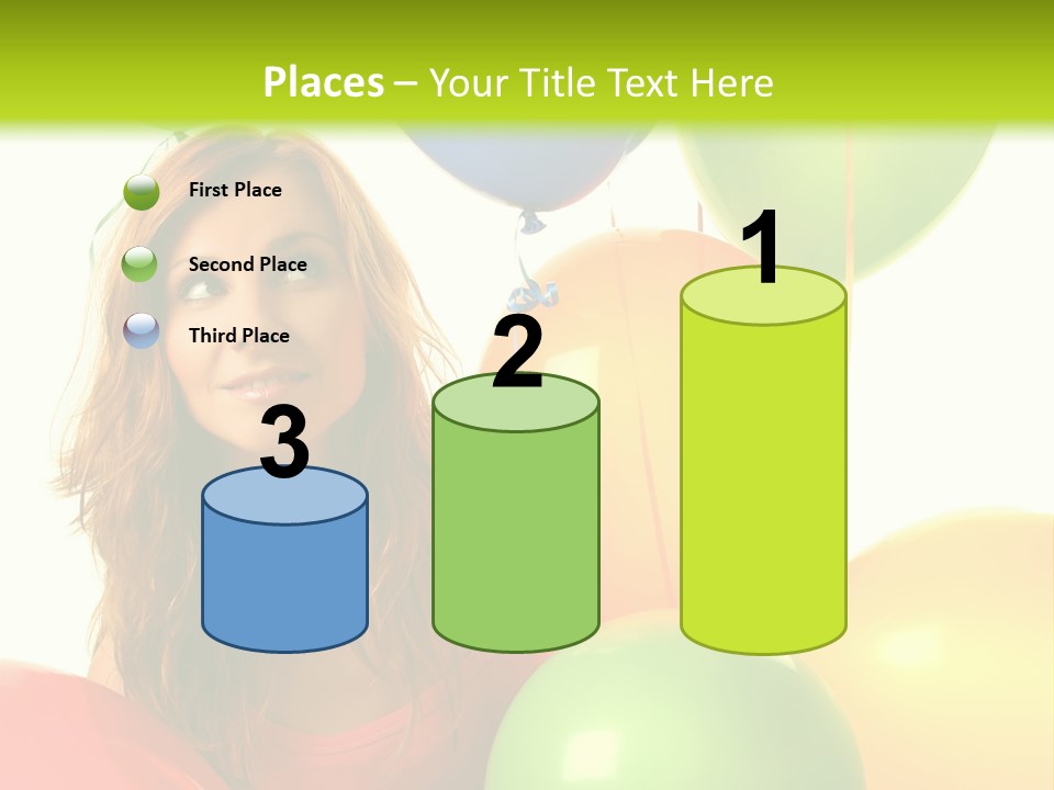 Bunch Young Isolated PowerPoint Template