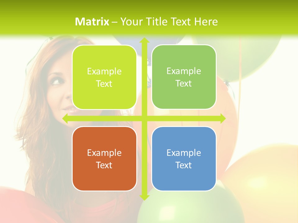 Bunch Young Isolated PowerPoint Template