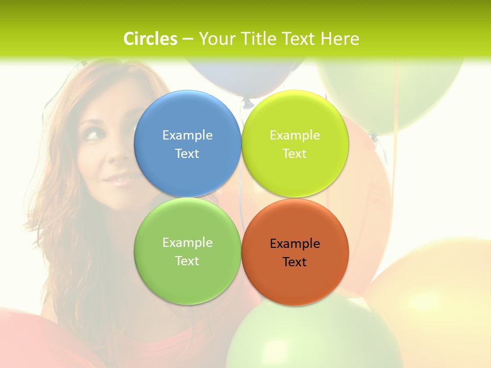 Bunch Young Isolated PowerPoint Template