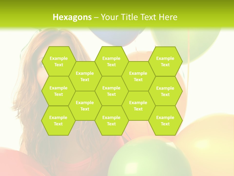 Bunch Young Isolated PowerPoint Template