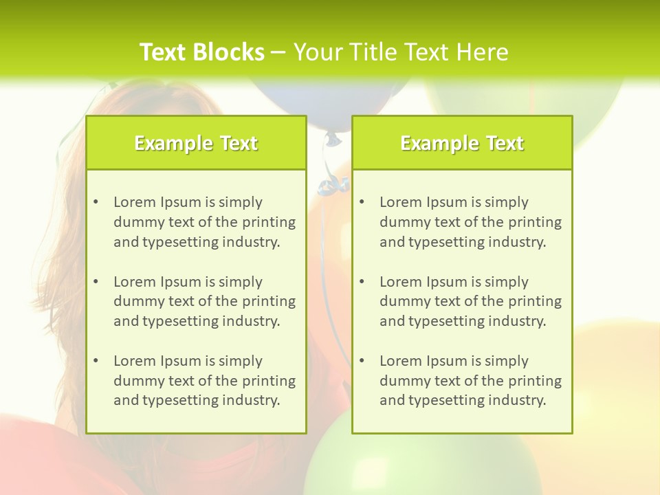 Bunch Young Isolated PowerPoint Template