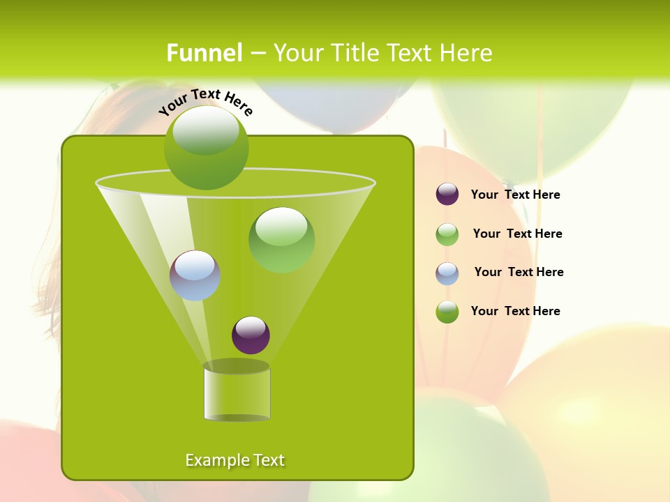 Bunch Young Isolated PowerPoint Template
