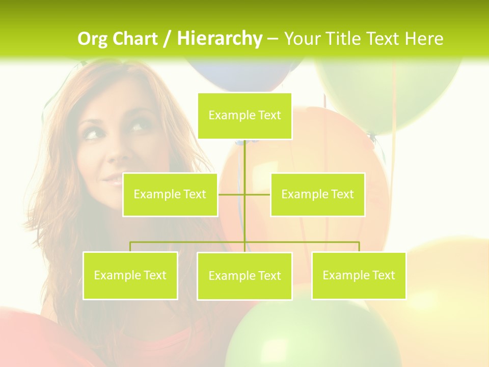 Bunch Young Isolated PowerPoint Template