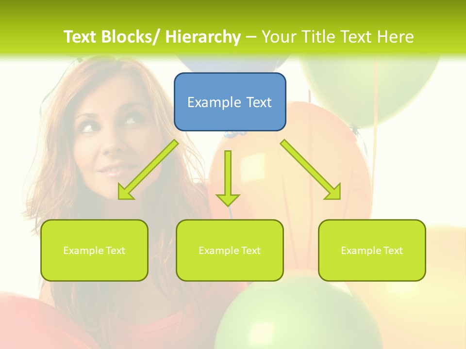 Bunch Young Isolated PowerPoint Template