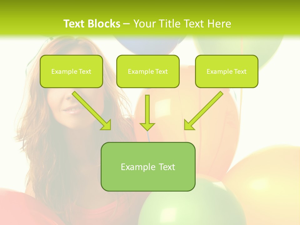 Bunch Young Isolated PowerPoint Template