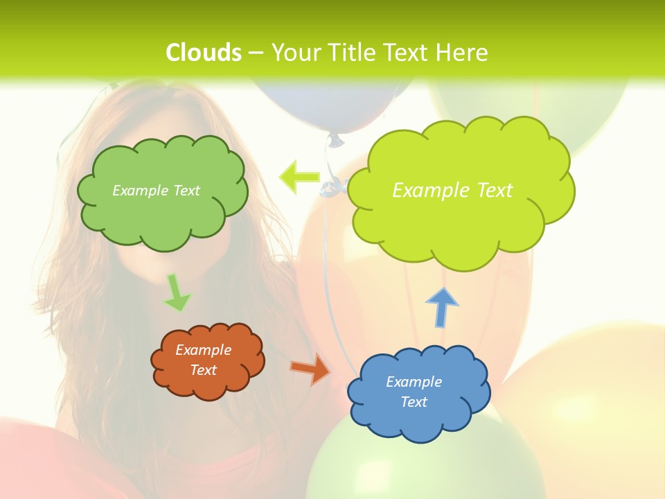 Bunch Young Isolated PowerPoint Template