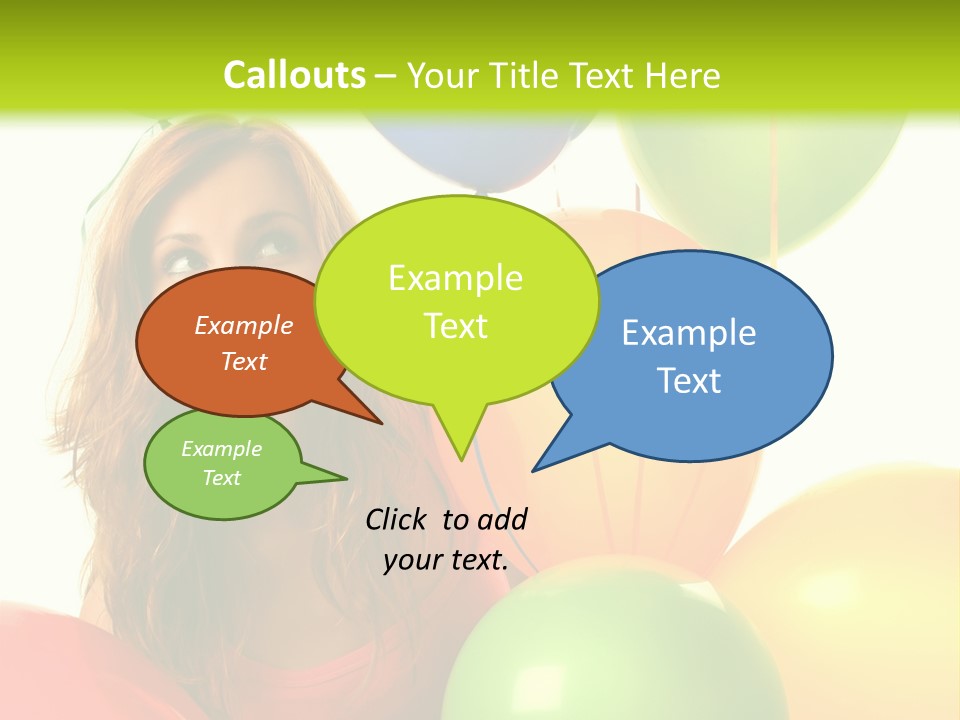 Bunch Young Isolated PowerPoint Template