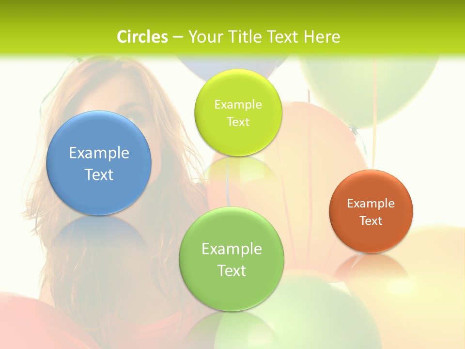 Bunch Young Isolated PowerPoint Template