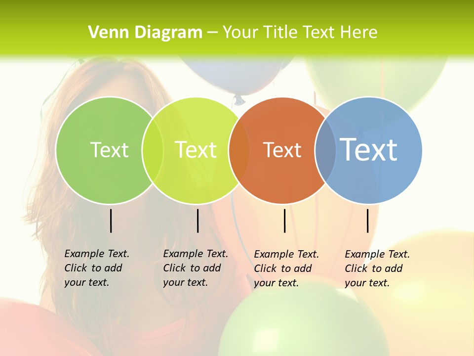 Bunch Young Isolated PowerPoint Template