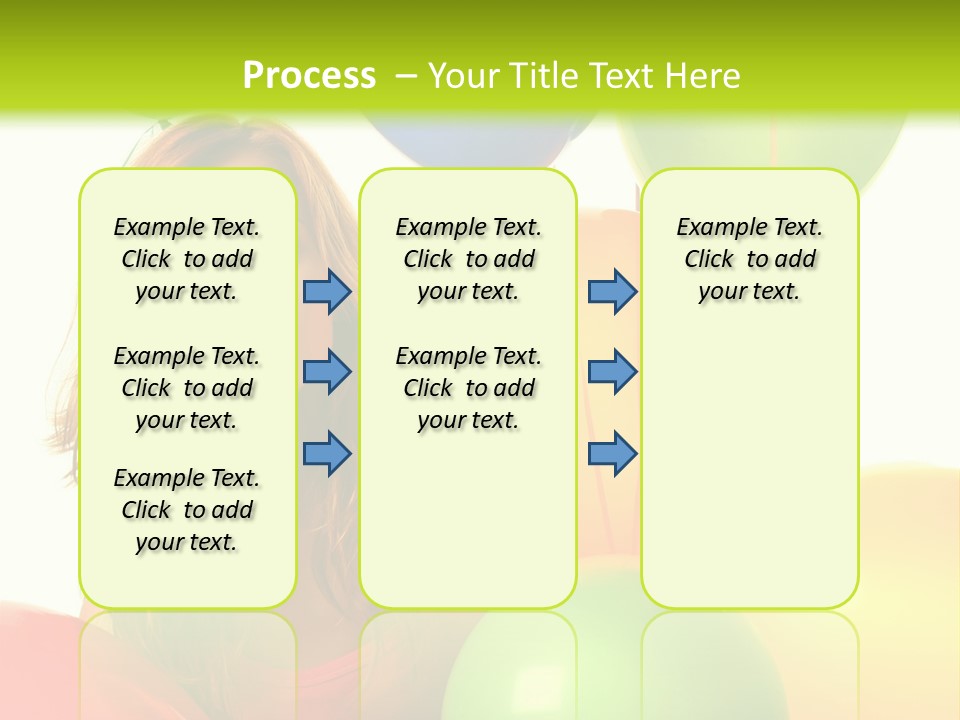 Bunch Young Isolated PowerPoint Template