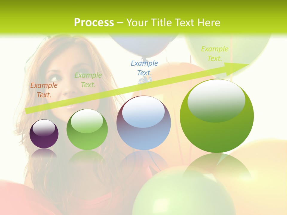 Bunch Young Isolated PowerPoint Template