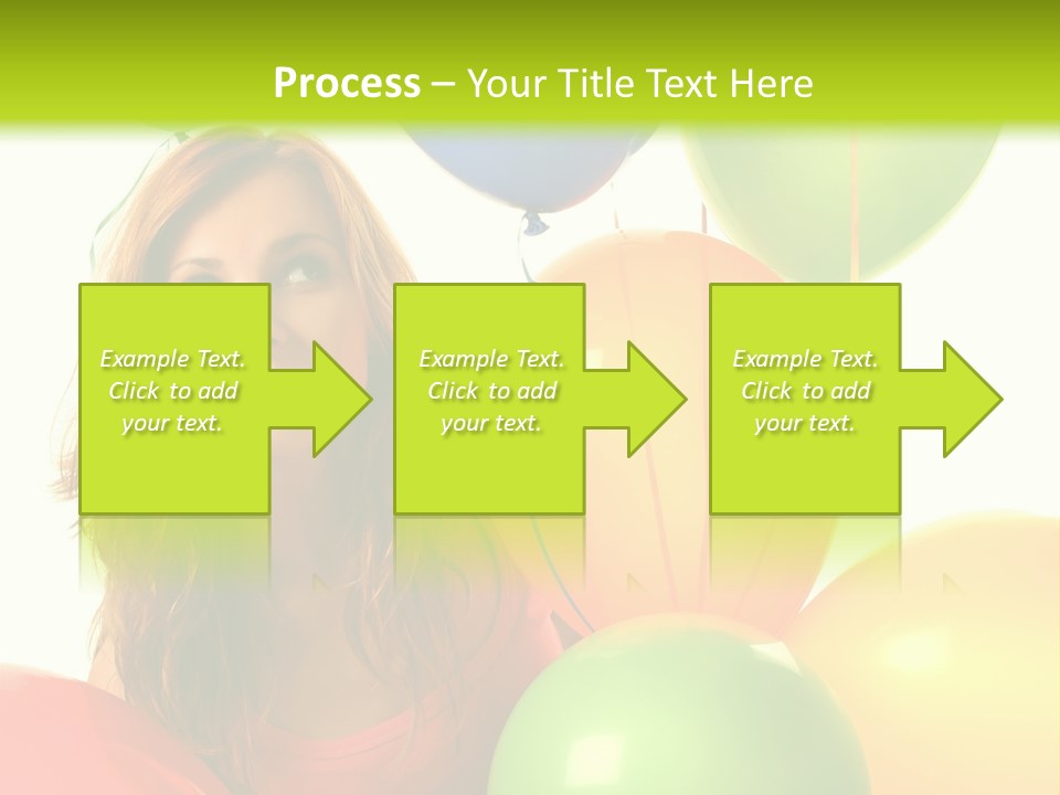 Bunch Young Isolated PowerPoint Template