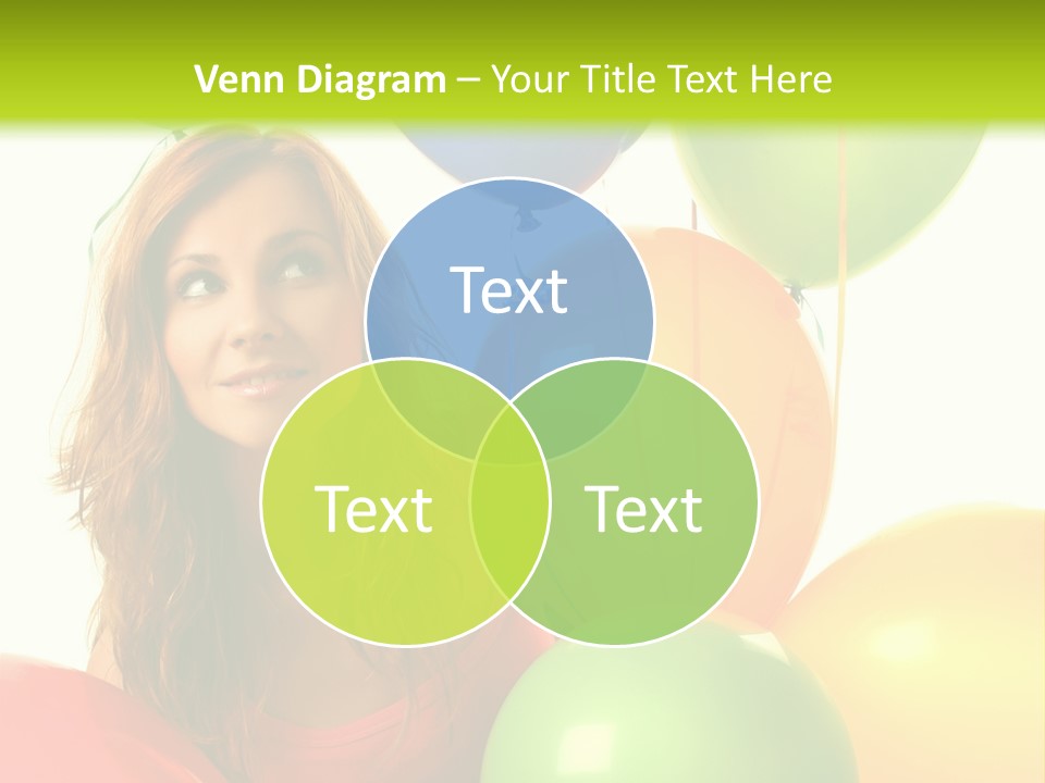 Bunch Young Isolated PowerPoint Template