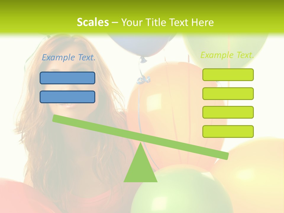 Bunch Young Isolated PowerPoint Template