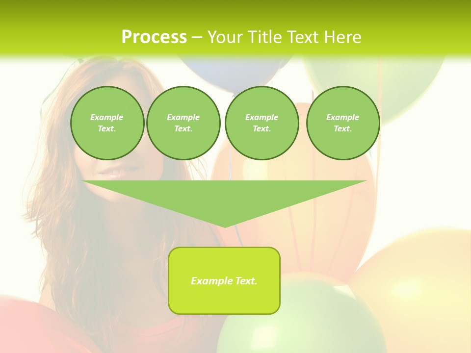 Bunch Young Isolated PowerPoint Template