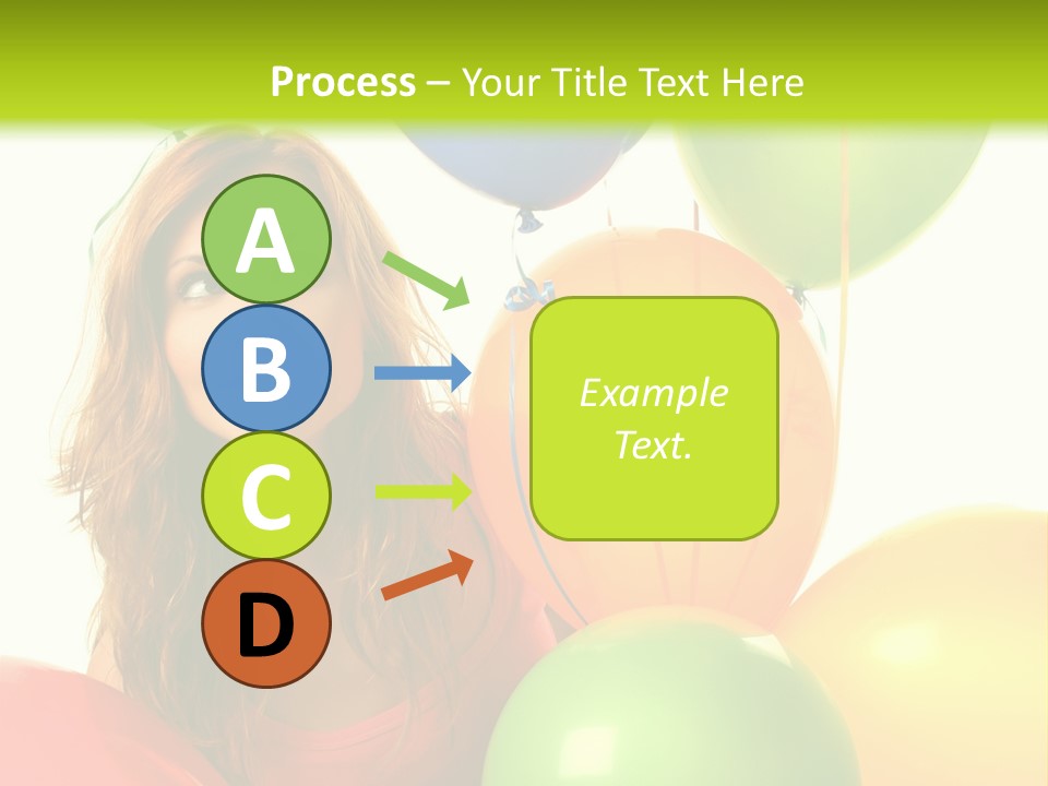 Bunch Young Isolated PowerPoint Template