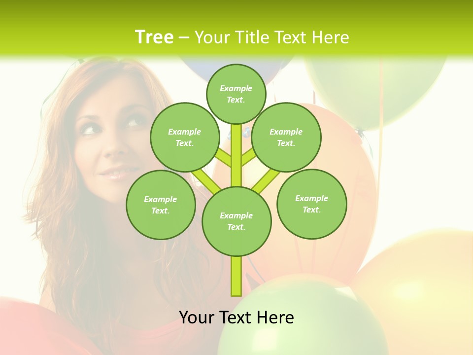 Bunch Young Isolated PowerPoint Template