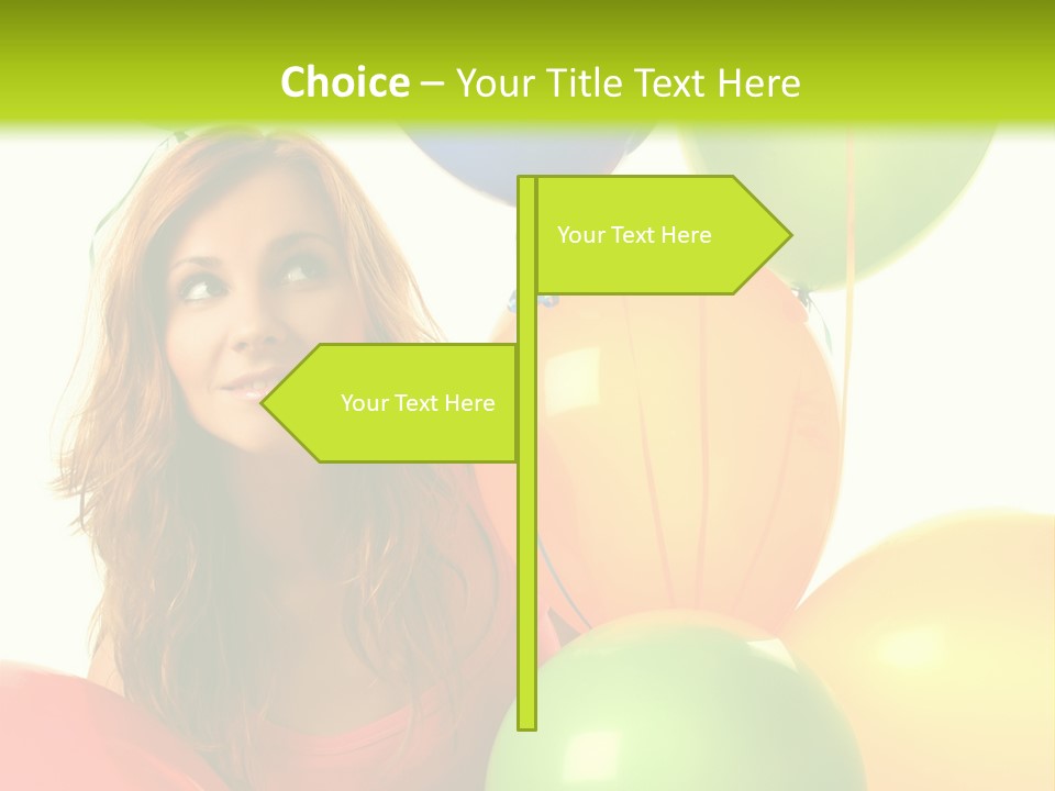 Bunch Young Isolated PowerPoint Template