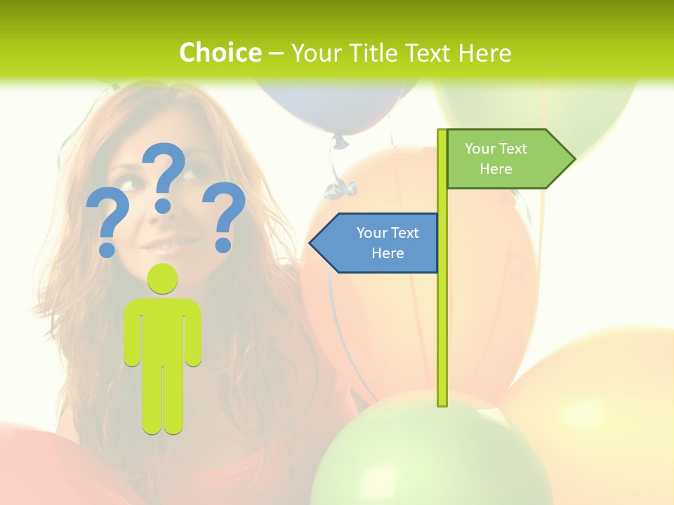 Bunch Young Isolated PowerPoint Template