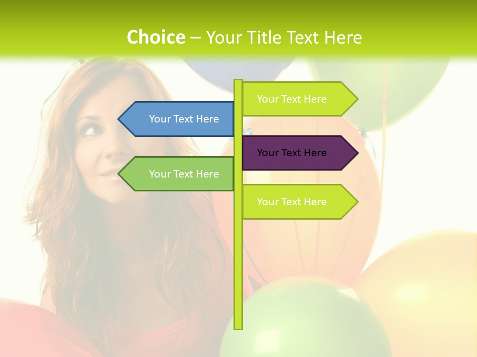 Bunch Young Isolated PowerPoint Template