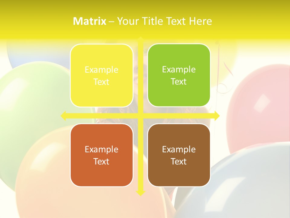 Person Positive Carefree PowerPoint Template