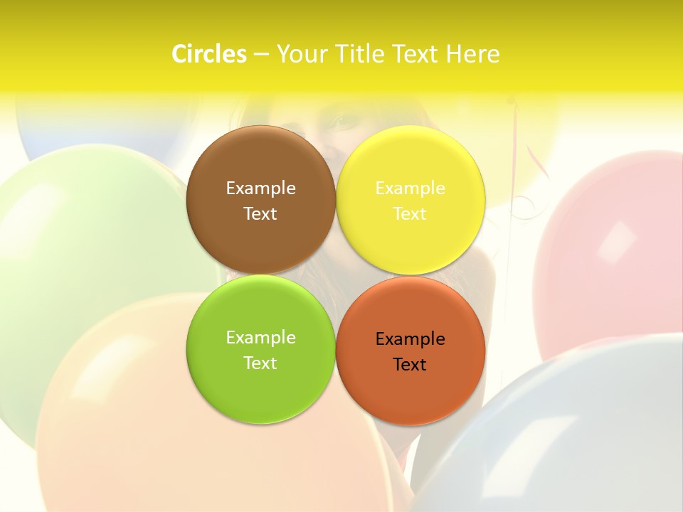 Person Positive Carefree PowerPoint Template