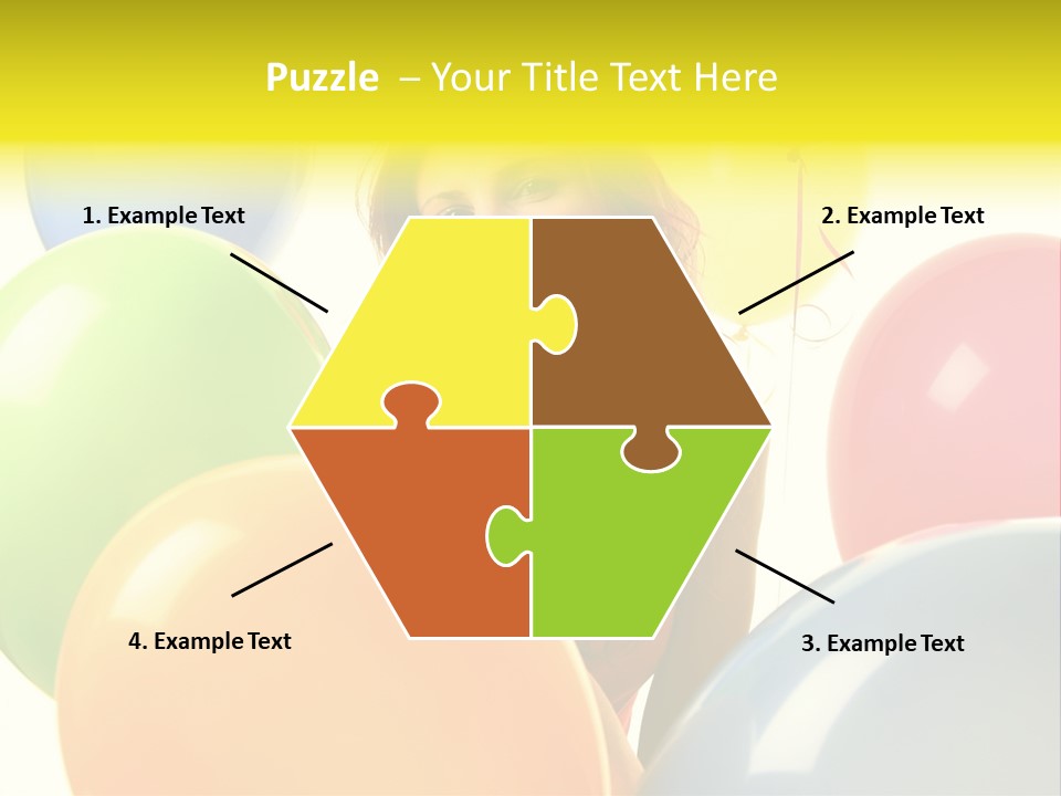 Person Positive Carefree PowerPoint Template