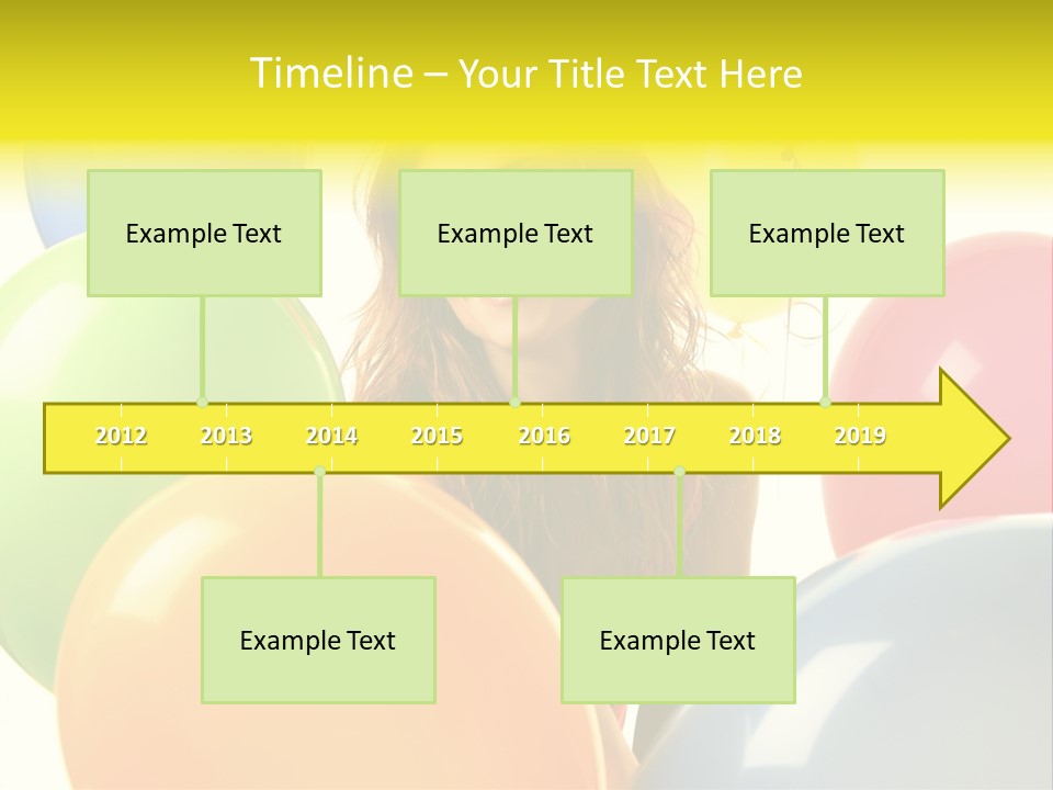 Person Positive Carefree PowerPoint Template