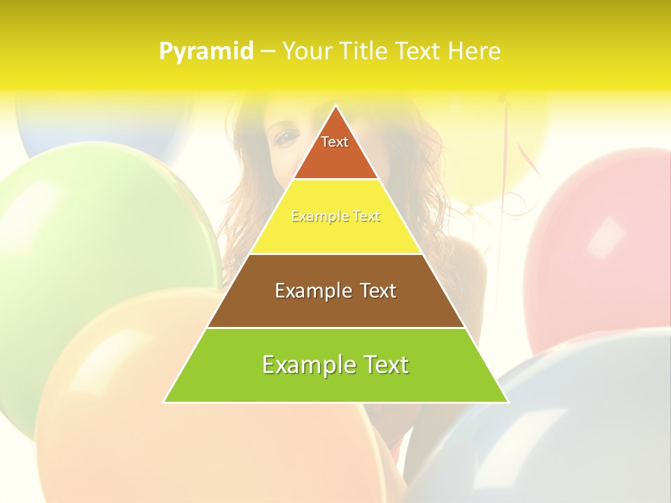 Person Positive Carefree PowerPoint Template