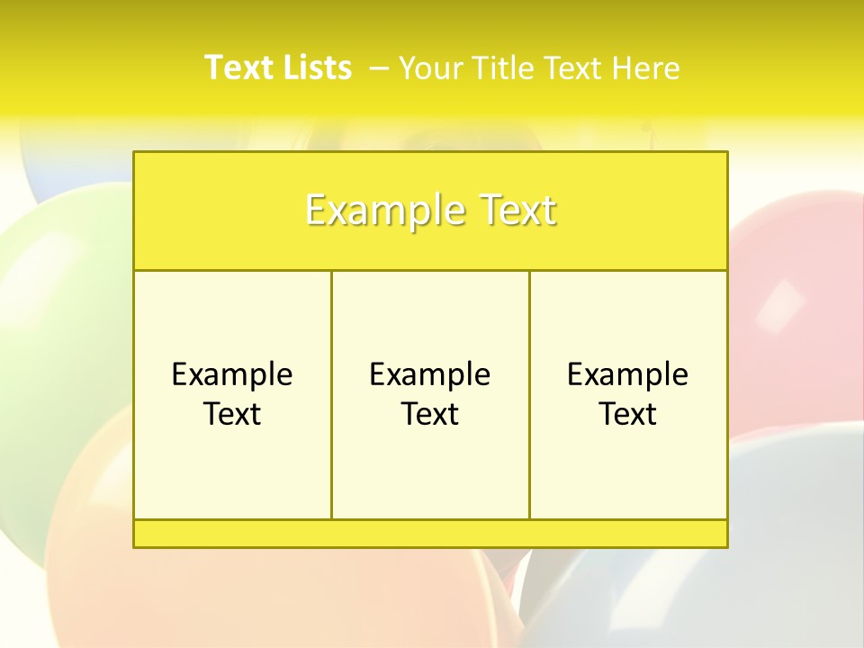 Person Positive Carefree PowerPoint Template
