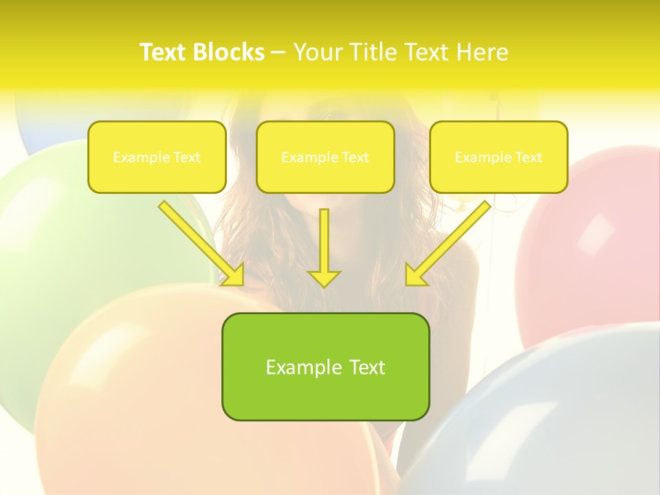 Person Positive Carefree PowerPoint Template